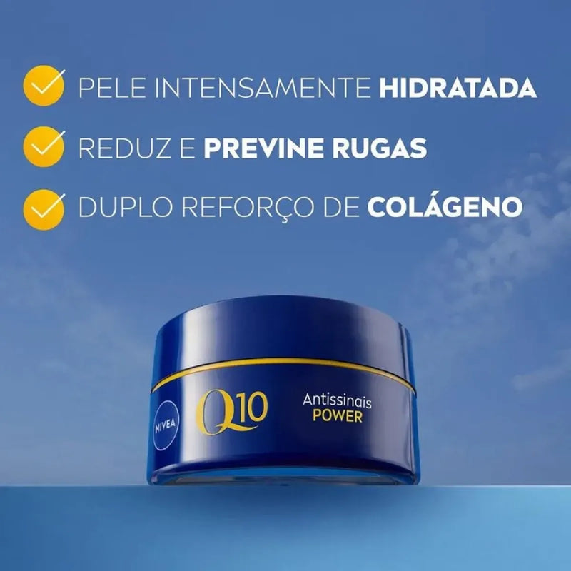 CREME NIVEA 49G NOTURNO Q10 POWER