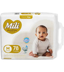 FRALDA MILI LOVECARE GIGA TAM(M) 78 UN