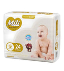 FRALDA MILI LOVECARE JUMBO TAM(G) 24 UN