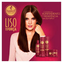 SHAMPOO HASKELL 300ML LISO COM FORÇA