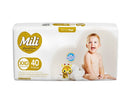FRALDA MILI LOVECARE MEGA XXG 40UN