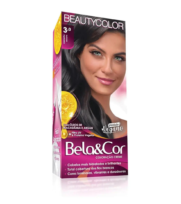 TINTURA BELA E COR 3.0 CASTANHO ESCURO