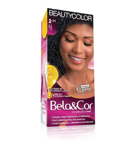 TINTURA BELA E COR 2.11 PRETO AZULADO