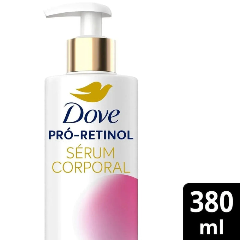 LOÇÃO HIDRATANTE SÉRUM DOVE 380ML RETINOL+FIRMADORA