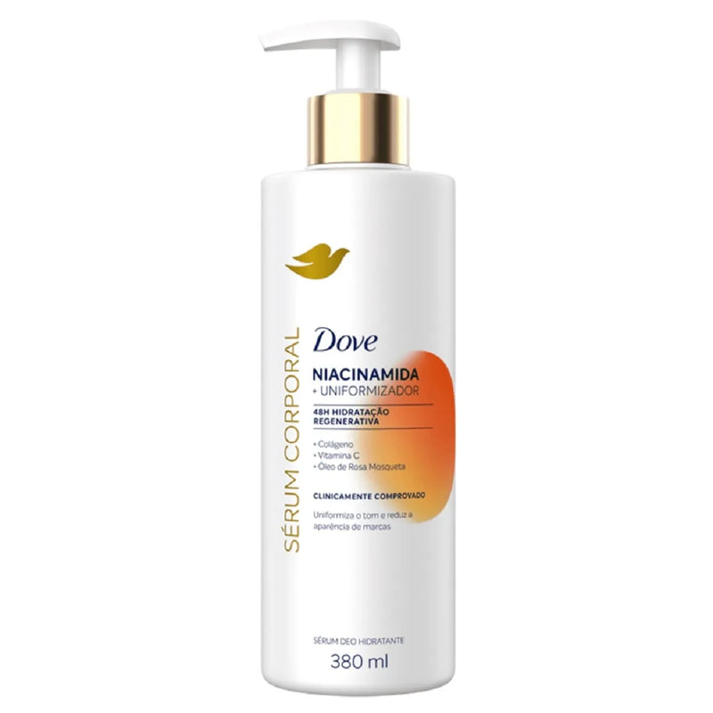 LOÇÃO HIDRATANTE SÉRUM DOVE 380ML NIACINA+UNIFORMIZA