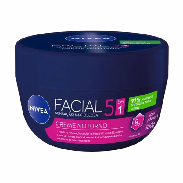 CREME NIVEA FACIAL 100G NUTRITIVO NOTURNO CREME NIVEA FACIAL 100G NUTRITIVO NOTURNO