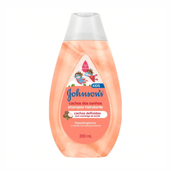 SHAMPOO JOHNSONS BABY 200ML CACHOS DEFINIDOS
