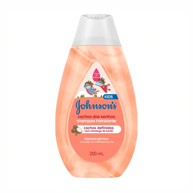 SHAMPOO JOHNSONS BABY 200ML CACHOS DEFINIDOS