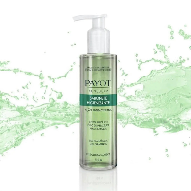 SABONETE LÍQUIDO PAYOT 210ML HIGIENIZANTE ACNEDERM